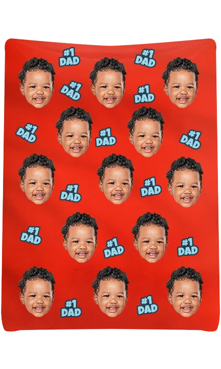 Custom #1 Dad Blanket - Image 9