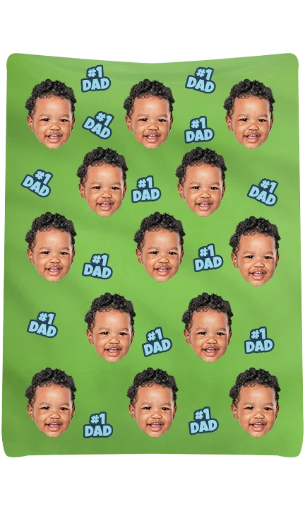 Custom #1 Dad Blanket Deal
