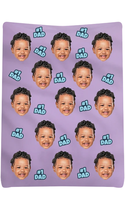 Custom #1 Dad Blanket Deal - Image 5