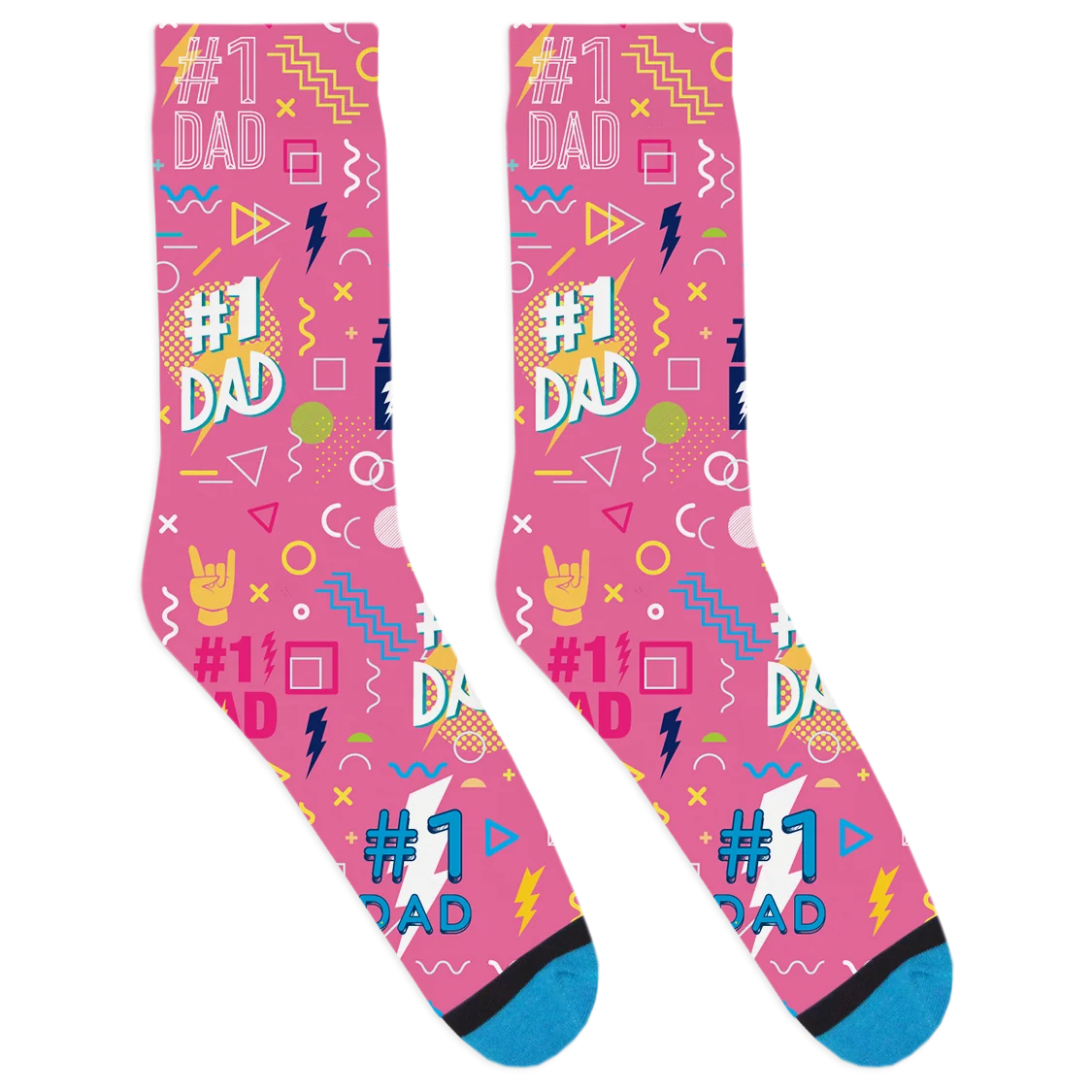 #1 Dad Socks - Image 3
