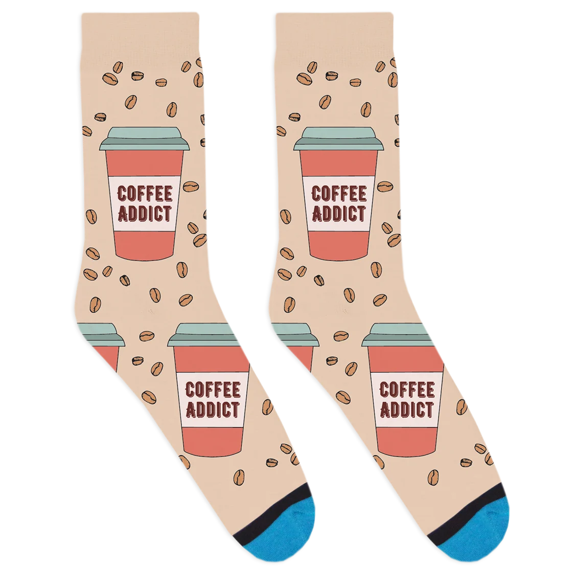Addicted to Coffee Socks