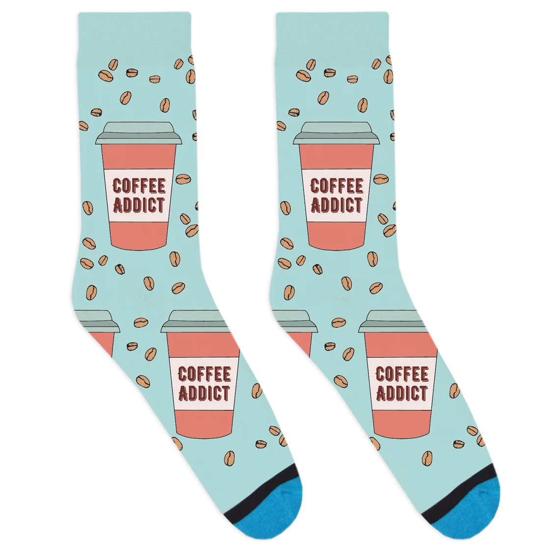 Addicted to Coffee Socks - Image 2