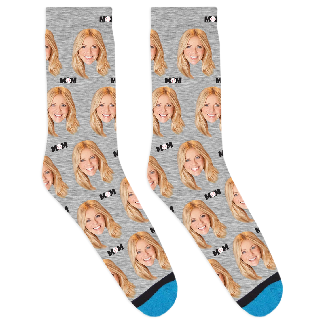 Custom Baseball Mom Socks - Image 5