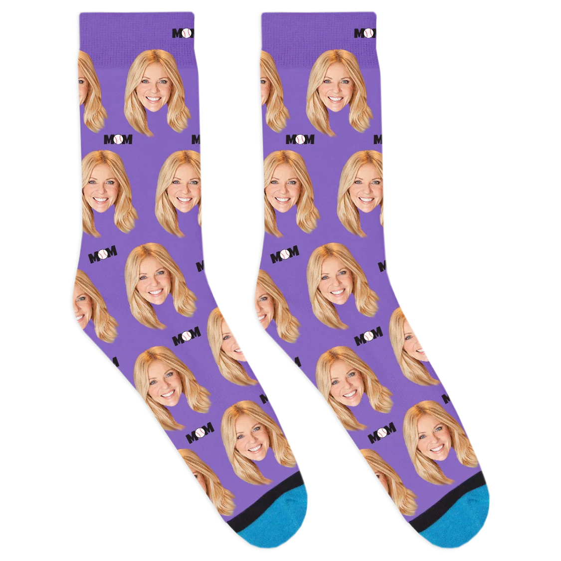Custom Baseball Mom Socks - Image 8