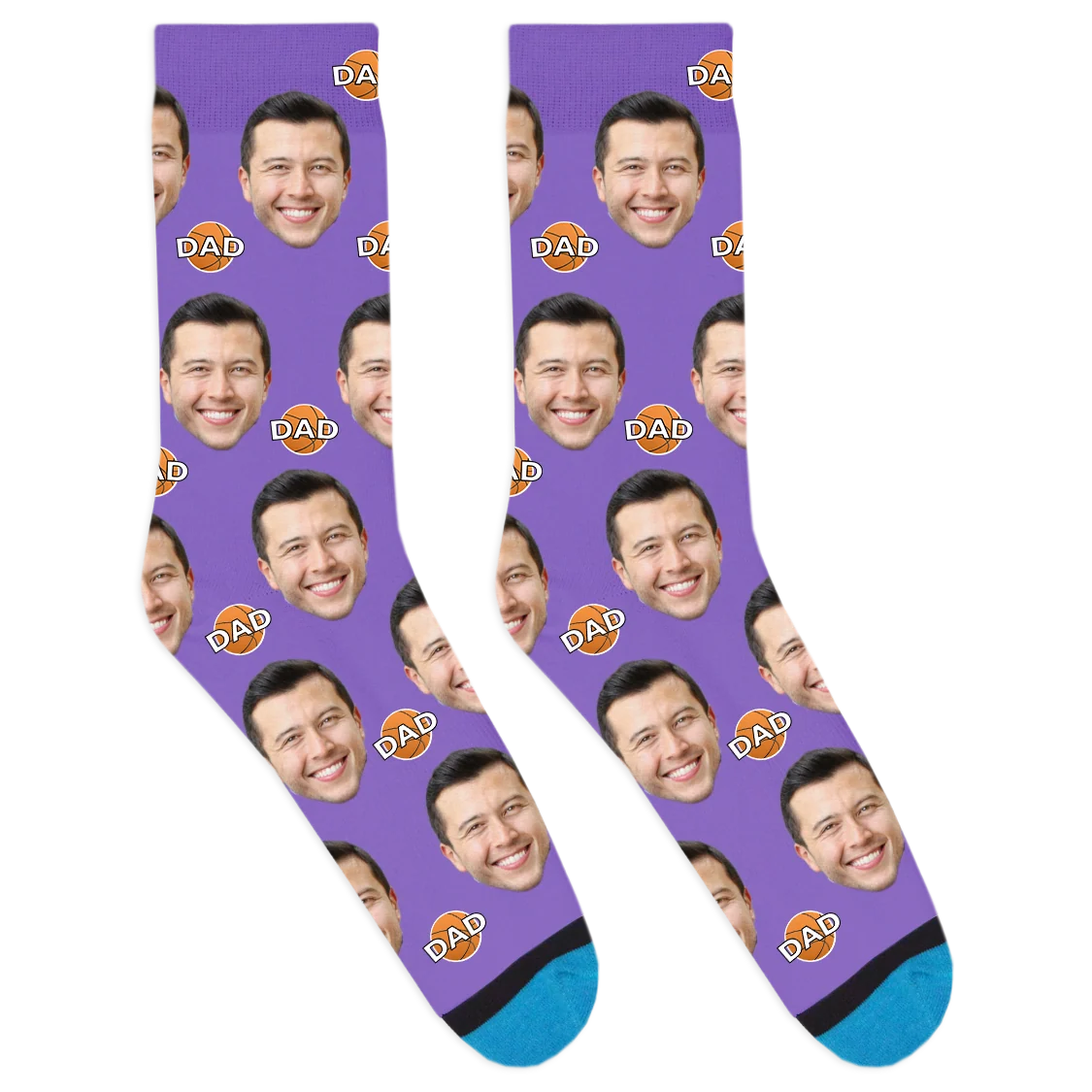 Custom Basketball Dad Socks - Image 8
