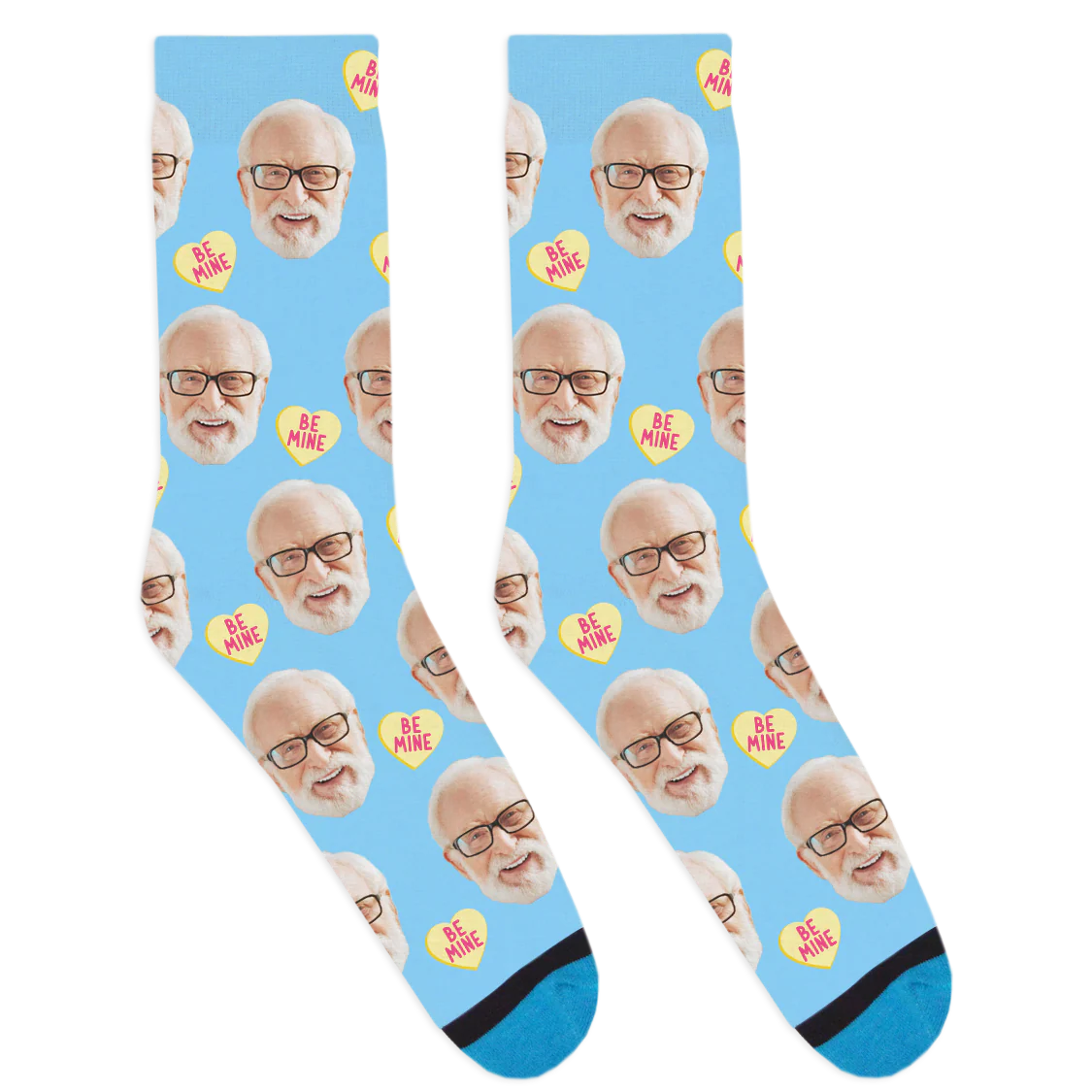 Custom Be Mine Socks