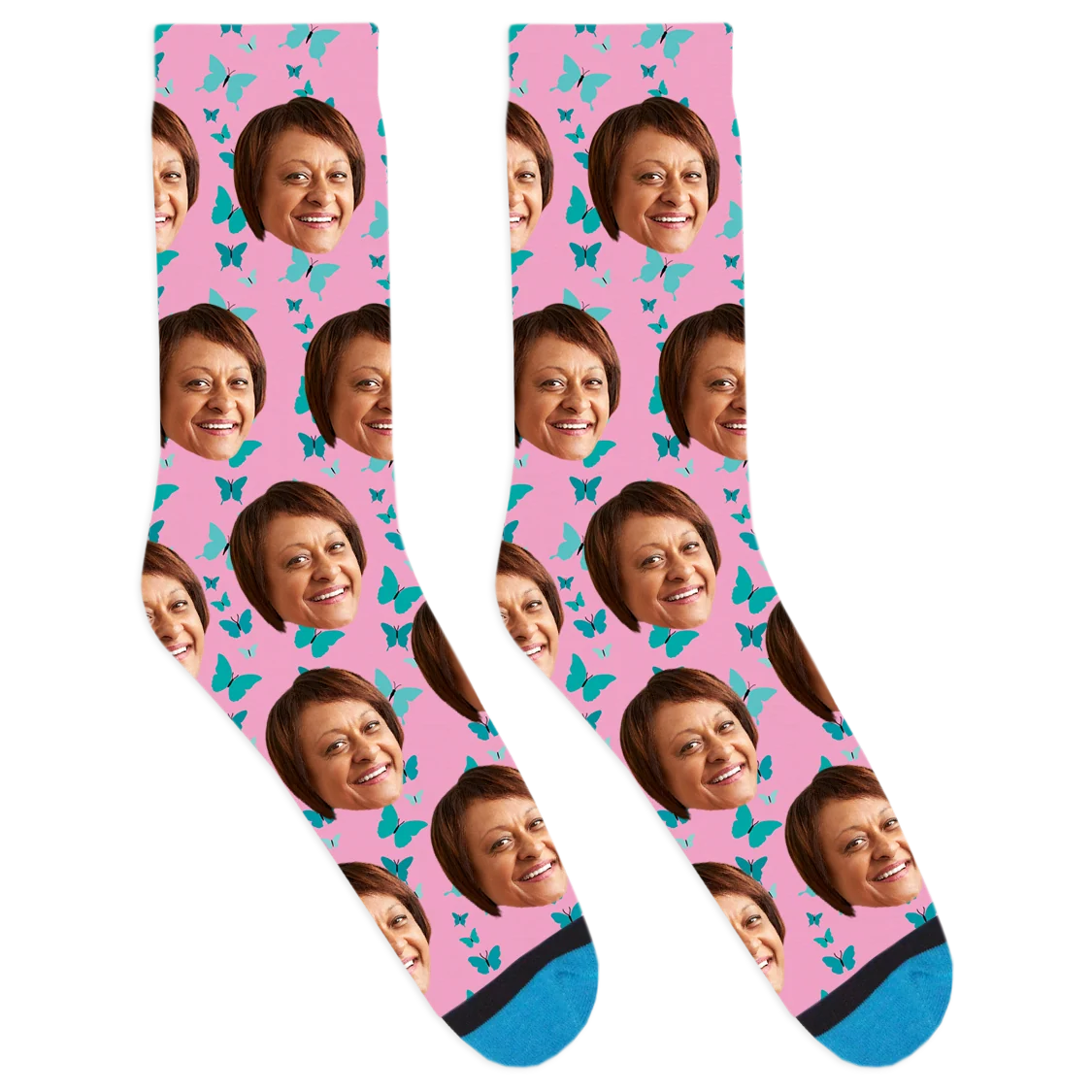 Custom Butterflies Socks