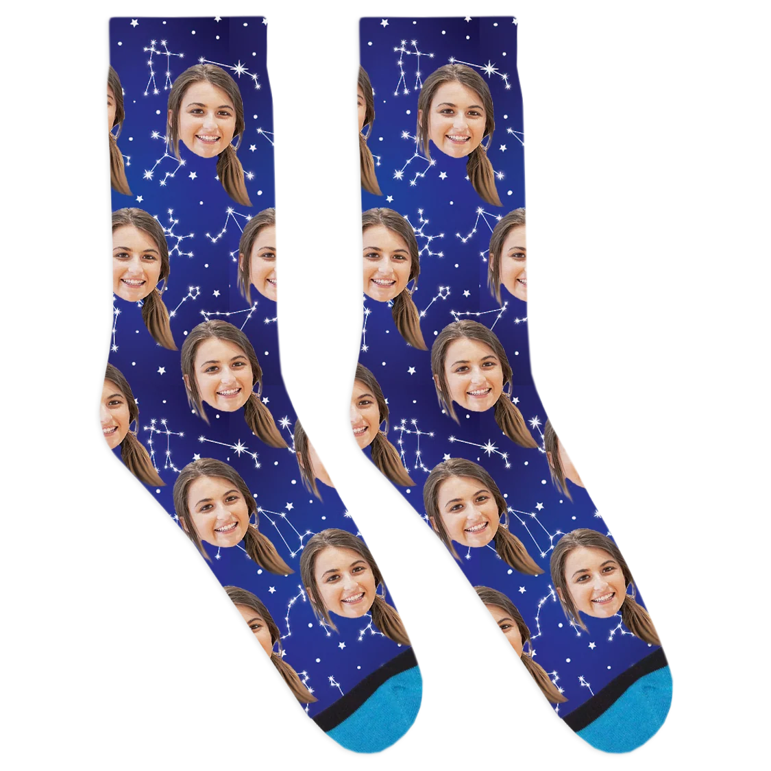Custom Constellation Socks