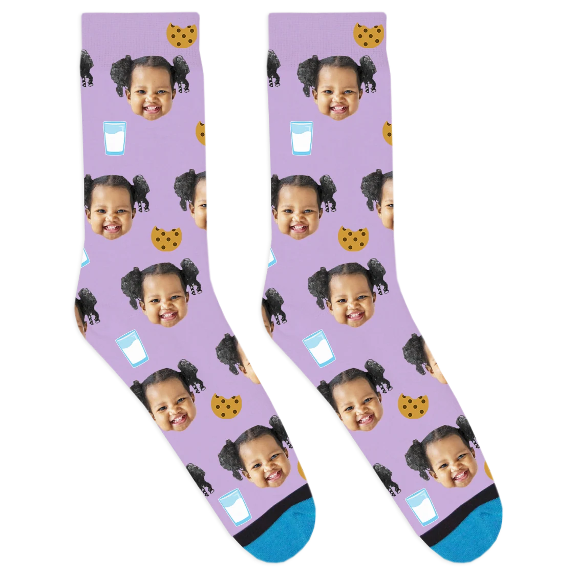Custom Cookies and Milk Socks - Image 5