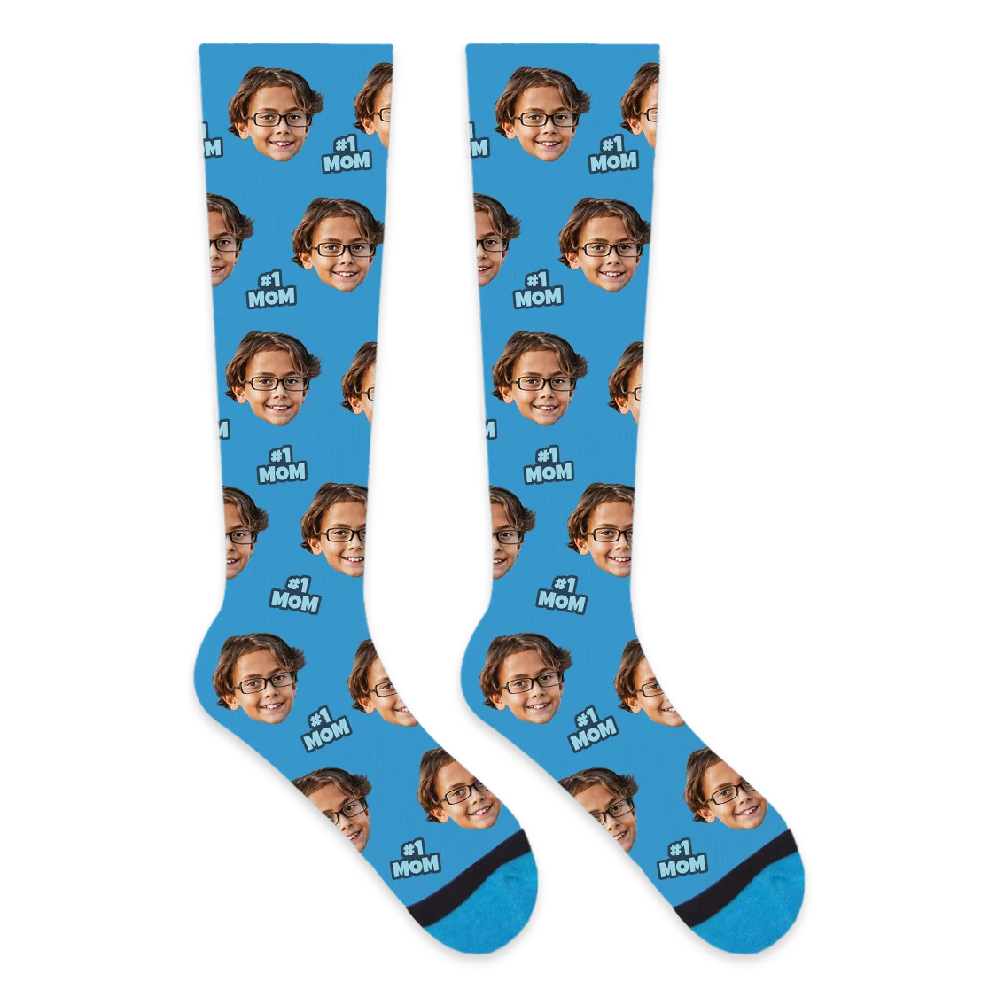 Custom #1 Mom Compression Socks - Image 3