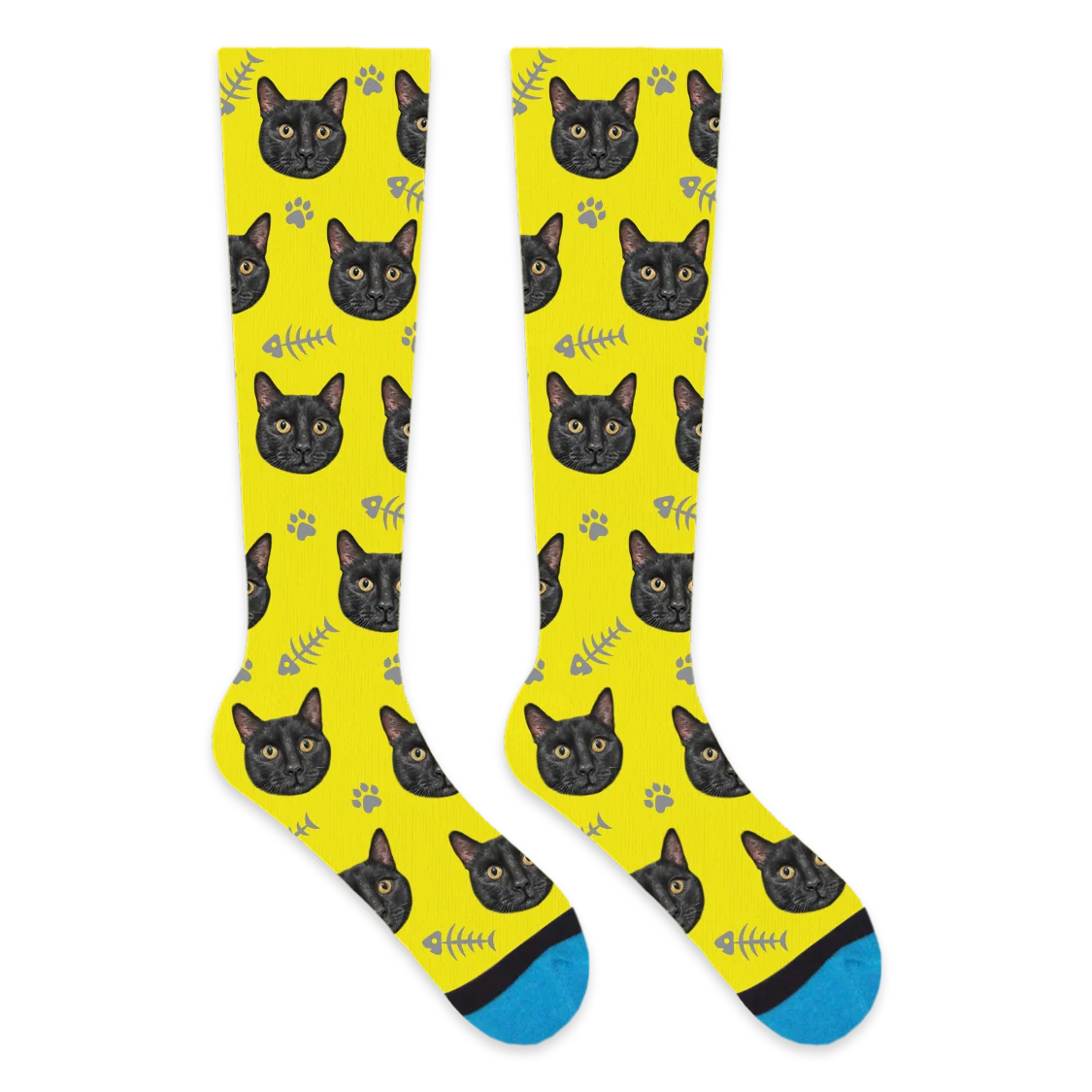 Custom Cat Compression Socks - Image 10