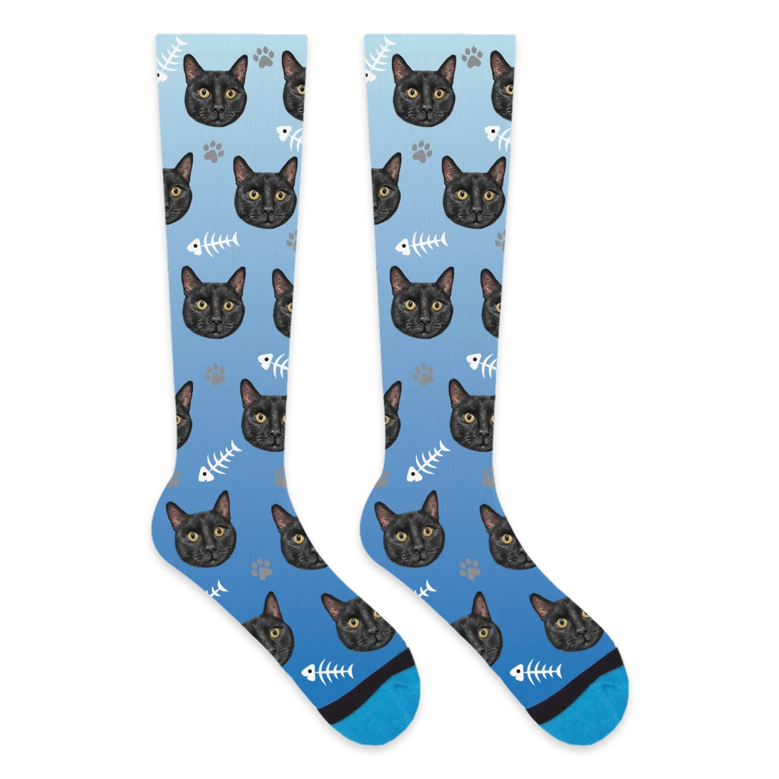Custom Cat Compression Socks - Image 16