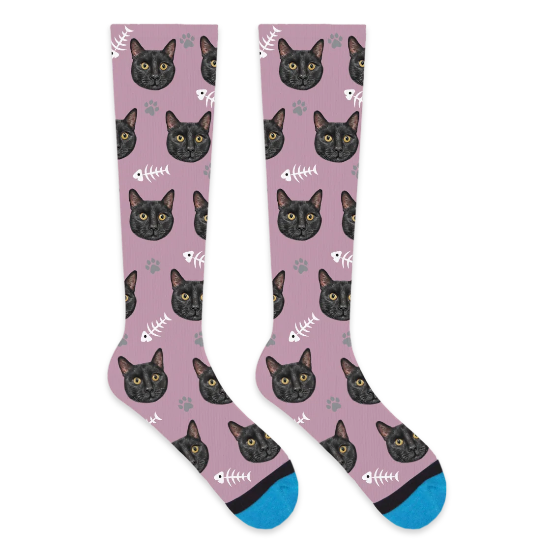 Custom Cat Compression Socks - Image 19
