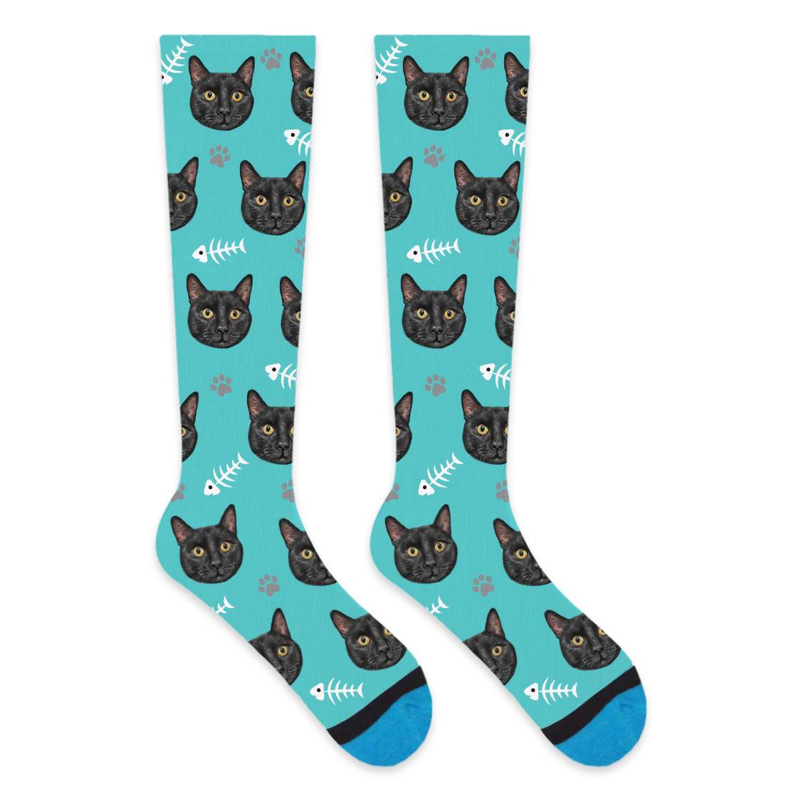 Custom Cat Compression Socks - Image 20