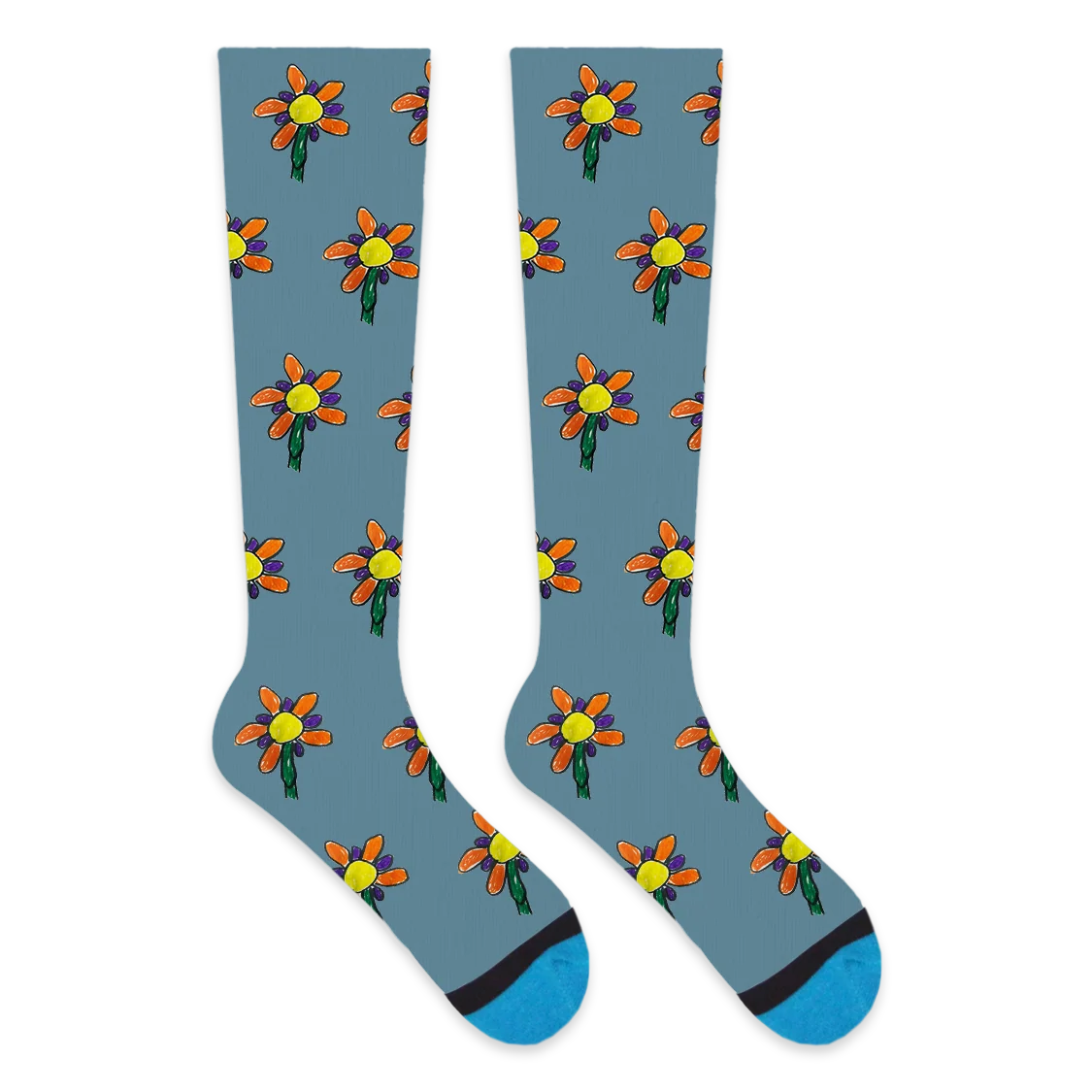 Custom Drawing Compression Socks - Image 15