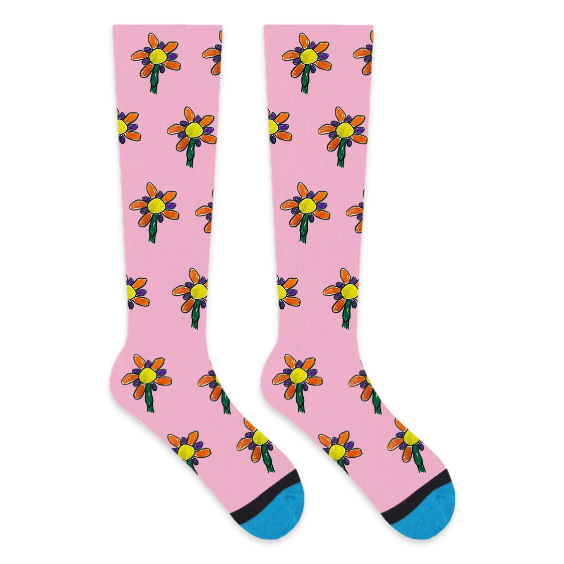 Custom Drawing Compression Socks - Image 5