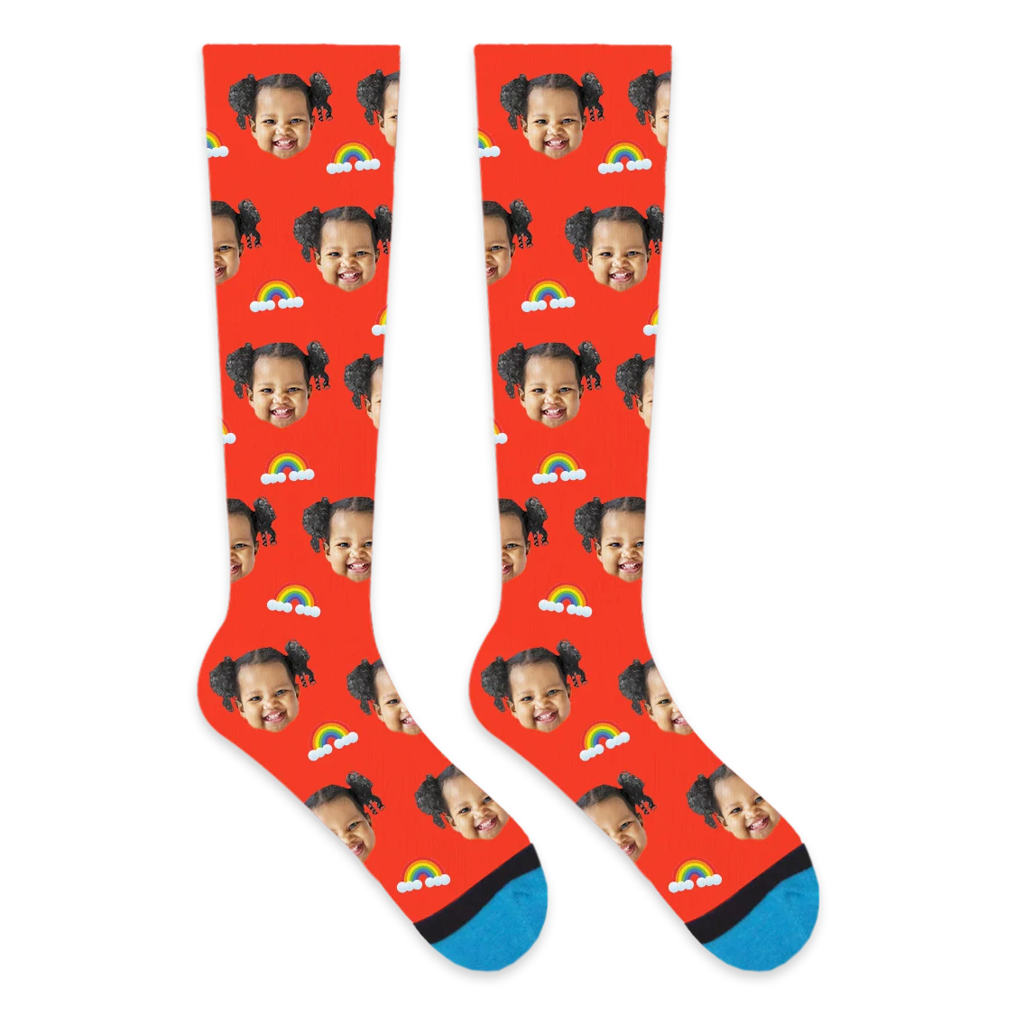 Custom Rainbow Compression Socks - Image 9