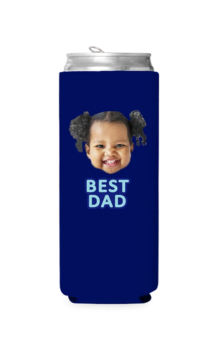 Custom Best Dad Can Cooler - Image 12