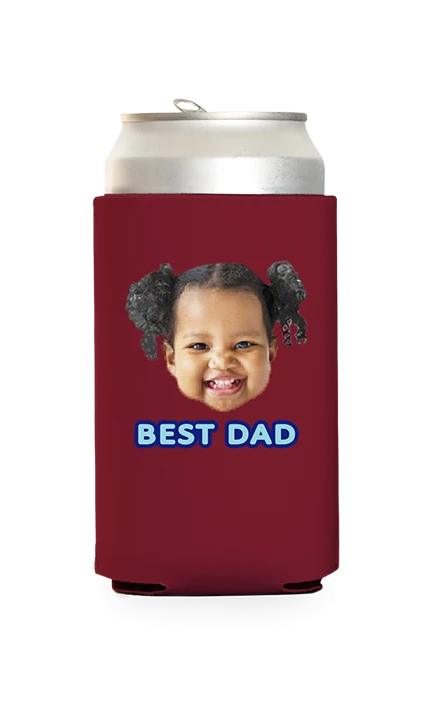 Custom Best Dad Can Cooler - Image 6