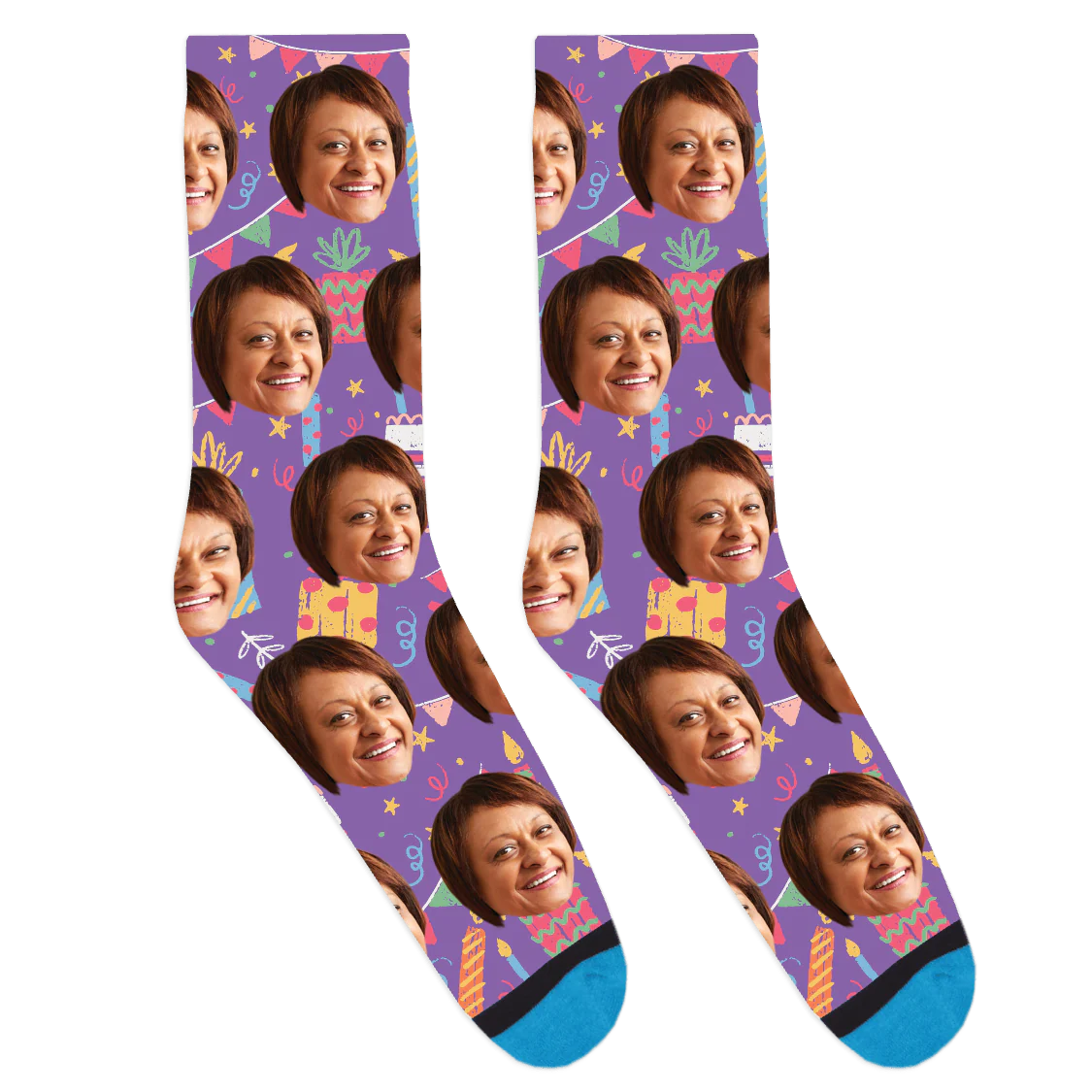 Custom Birthday Presents Socks - Image 4