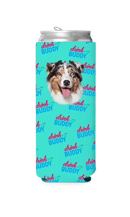 Custom Drink Buddy Logo Can Cooler - Image 10