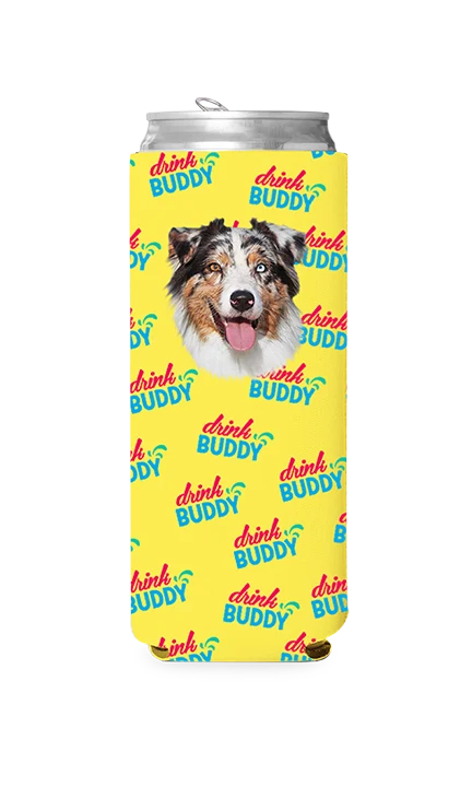 Custom Drink Buddy Logo Can Cooler - Image 11