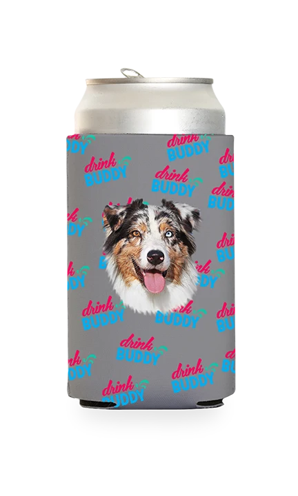 Custom Drink Buddy Logo Can Cooler - Image 15