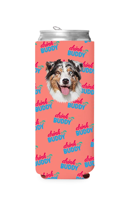 Custom Drink Buddy Logo Can Cooler - Image 2
