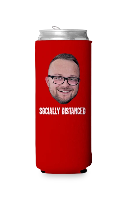 Custom Socially Distanced Can Cooler - Image 2