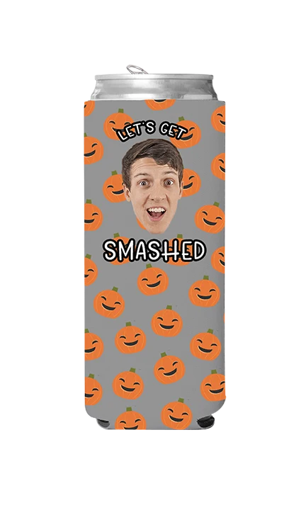 Custom Let's Get Smashed Can Cooler - Image 2