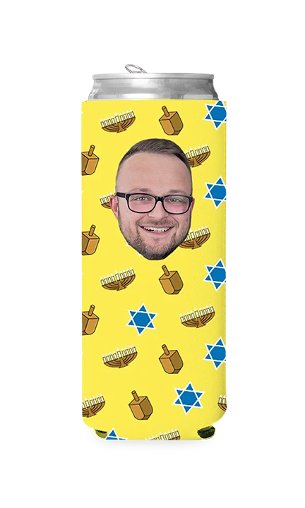 Custom Hanukkah Can Cooler - Image 11
