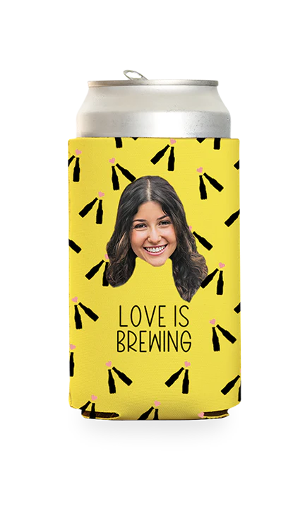 Custom Love is Brewing Can Cooler - Image 18