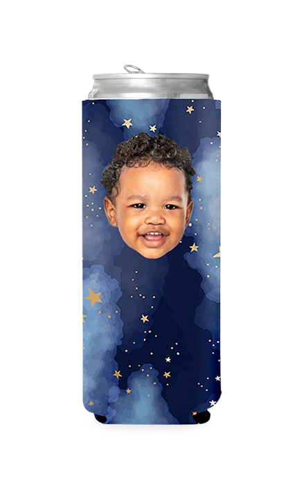 Custom Night Sky Can Cooler - Image 2