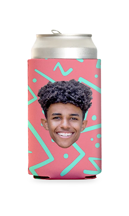 Custom Squiggles Can Cooler