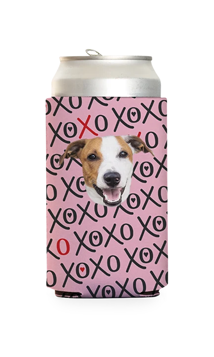 Custom XOXO Can Cooler - Image 2