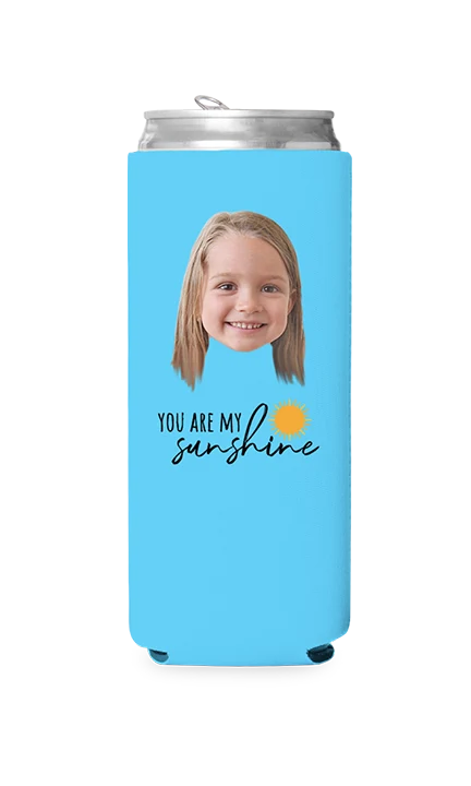Custom You Are My Sunshine Can Cooler - Image 2