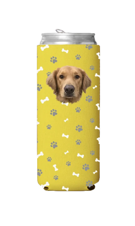 Custom Dog Pattern Can Cooler - Image 18