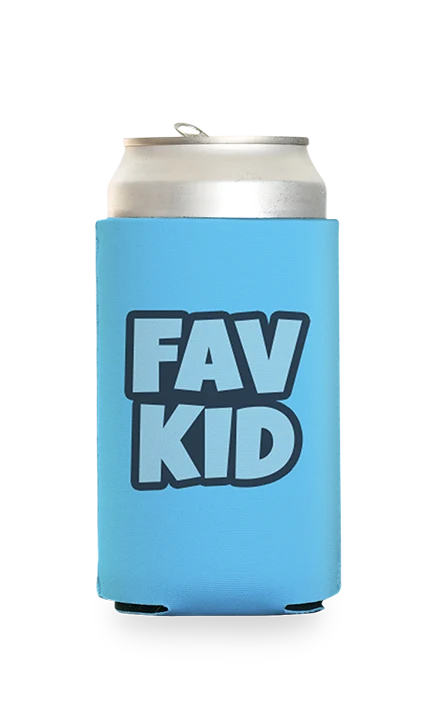 Fav Kid Predesigned Can Cooler