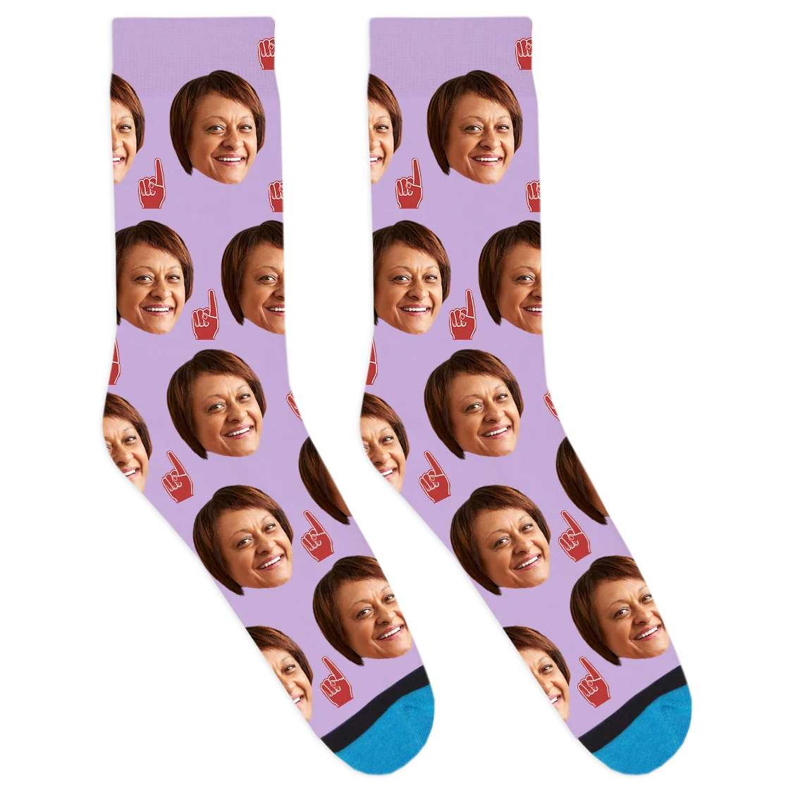 Custom Foam Finger Socks - Image 6