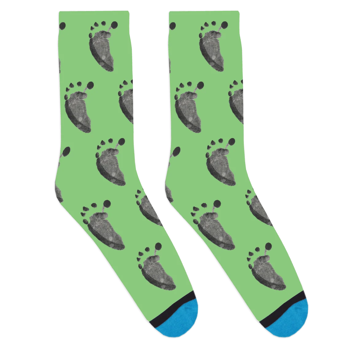 Custom Baby Footprint Socks - Image 4