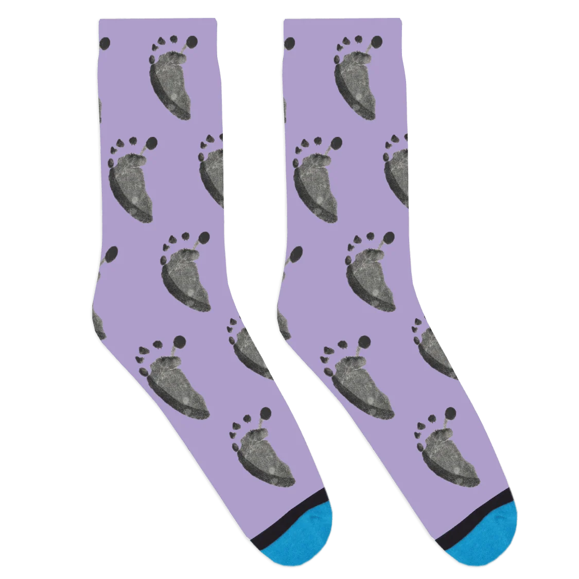 Custom Baby Footprint Socks - Image 5