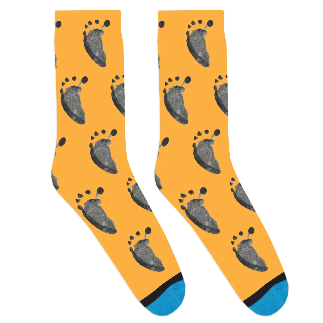 Custom Baby Footprint Socks - Image 6