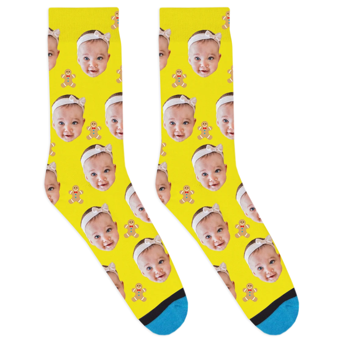 Custom Gingerbread Socks - Image 9