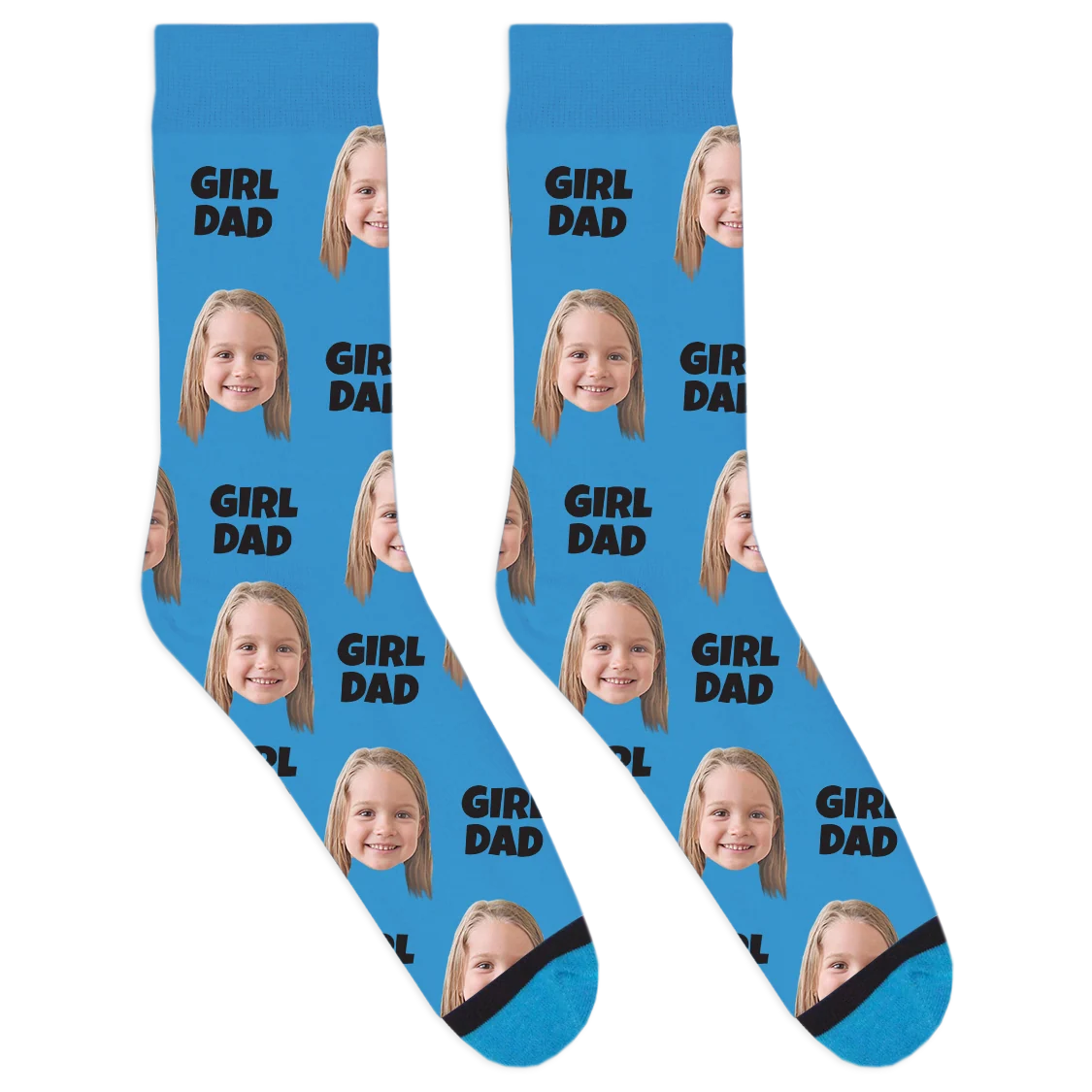 Custom Girl Dad Socks - Image 3