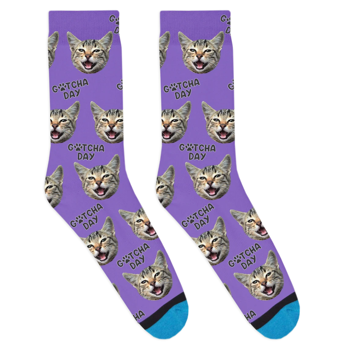 Custom Gotcha Day Socks - Image 9