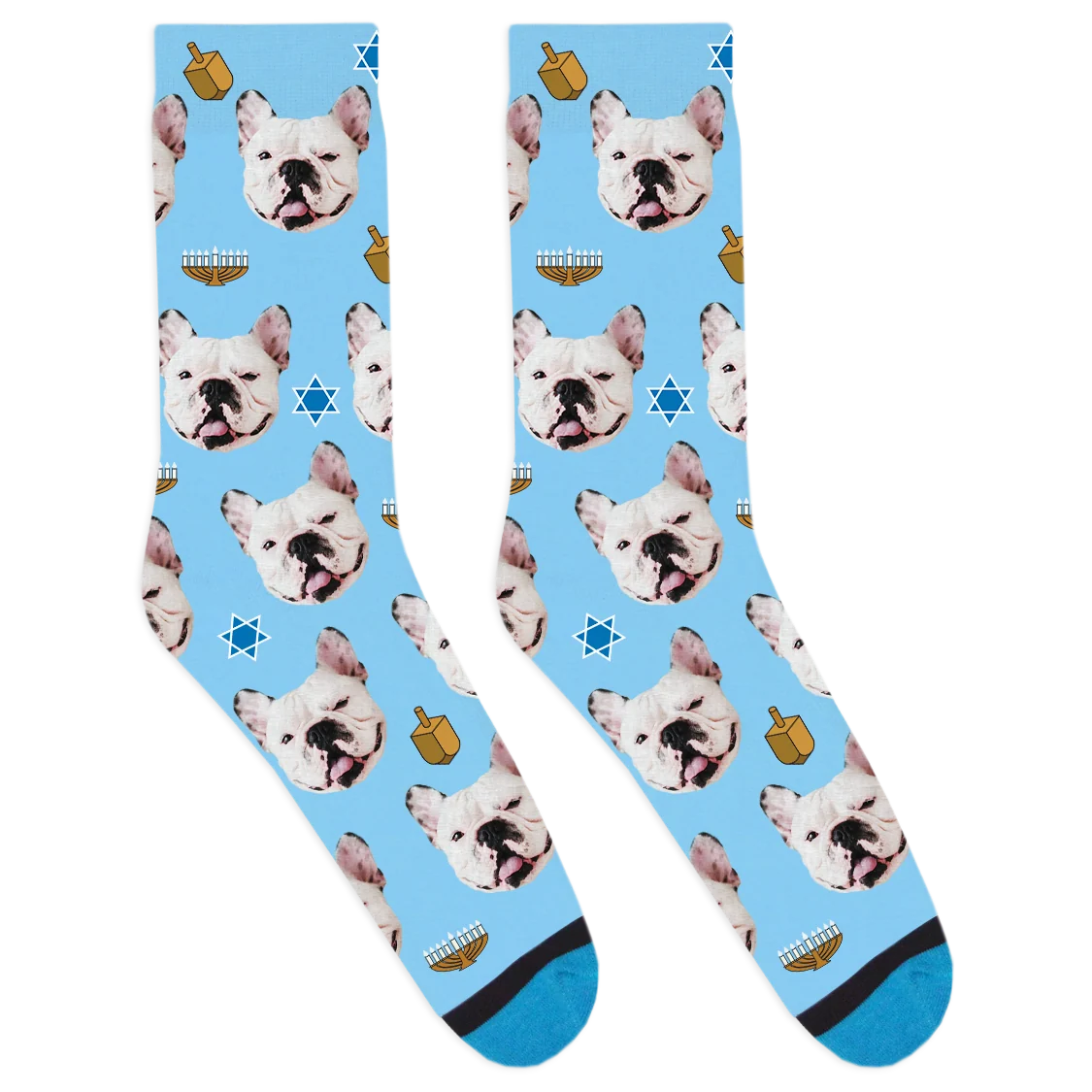 Custom Hanukkah Socks