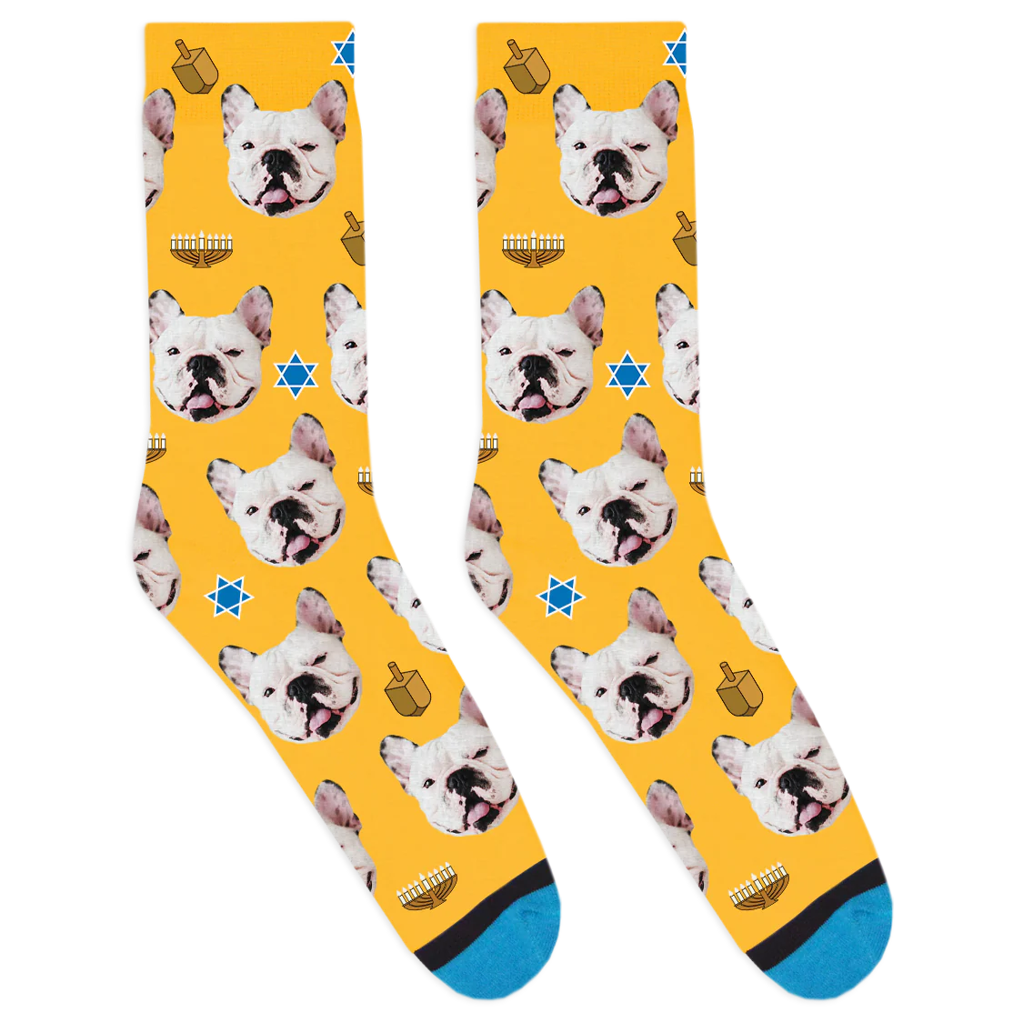 Custom Hanukkah Socks - Image 6