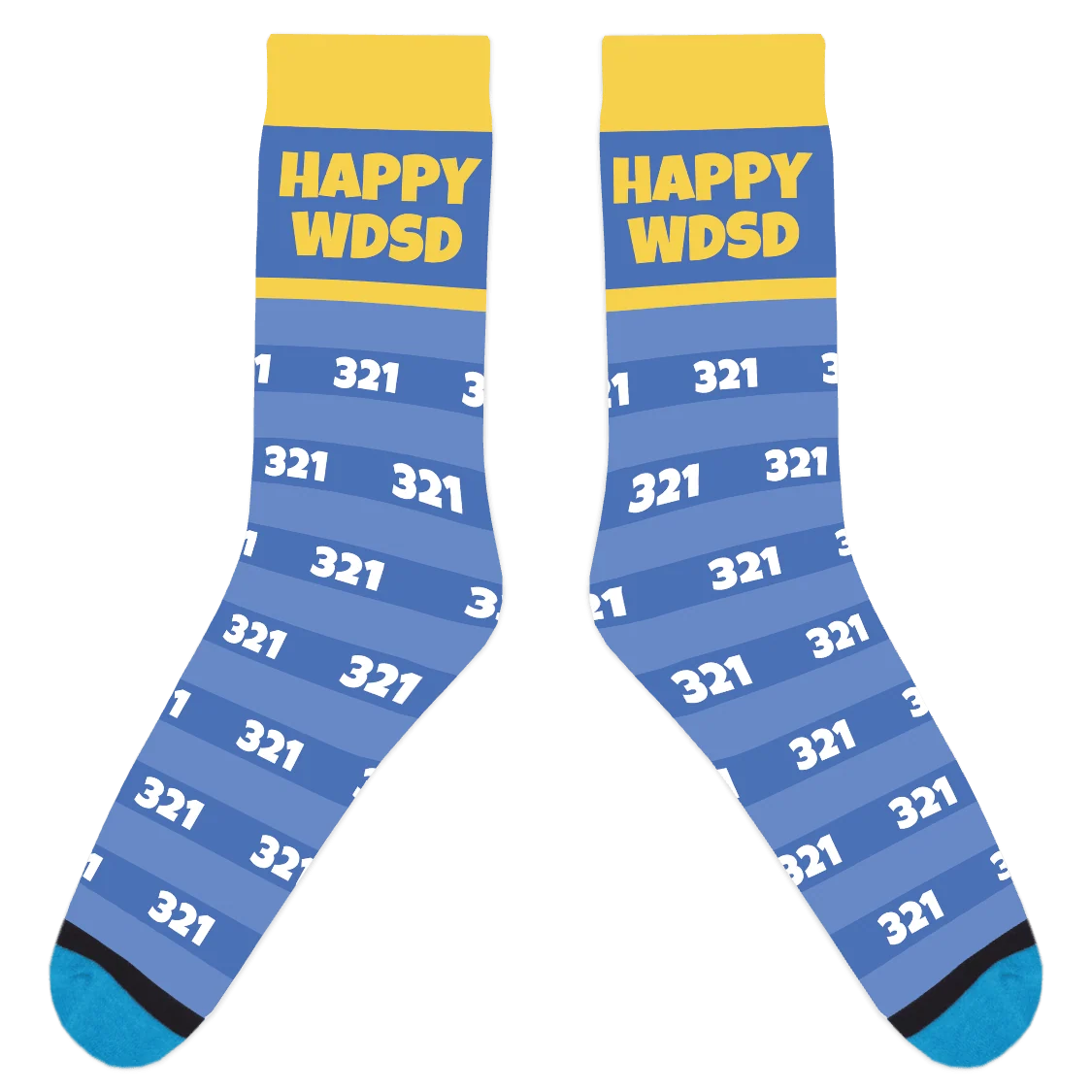 Happy World Down Syndrome Day 321 Socks