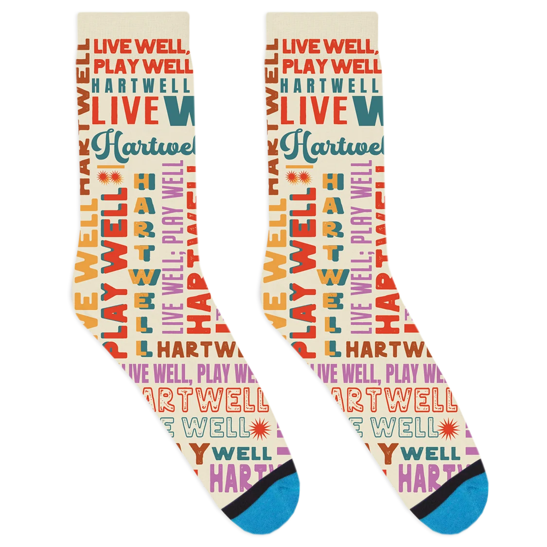 Hartwell Text Socks - Image 2