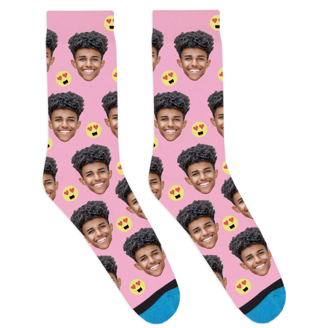 Custom Heart Eyes Socks - Image 7